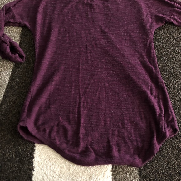 Express purple t shirt sweater - Picture 7 of 8